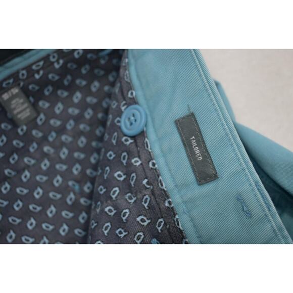 Bonobos Performance Chino Pants Tailored Blue Flat Mens Size 30 x 34 - Picture 6 of 7